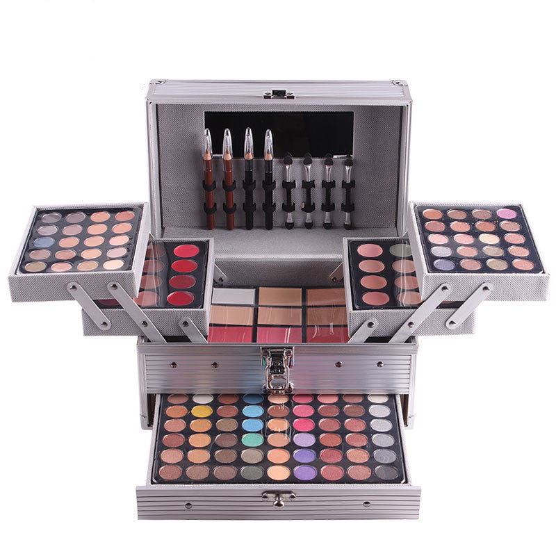 🎨 Multifunctional Makeup Artist Kit – 94 Eyeshadows + Full Face Professional Makeup Case ✨