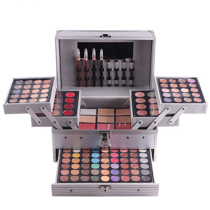 🎨 Multifunctional Makeup Artist Kit – 94 Eyeshadows + Full Face Professional Makeup Case ✨