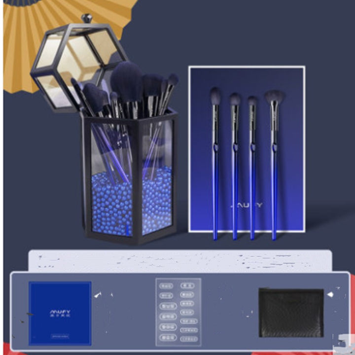 ✨ Blue Enchantress 13-Piece Makeup Brush Set — Professional Beauty Kit 💙💄