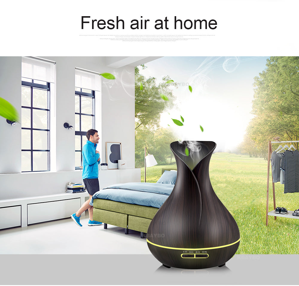 💧🌈 400ML LED Color-Changing Humidifier | USB Air Freshener for Home & Office