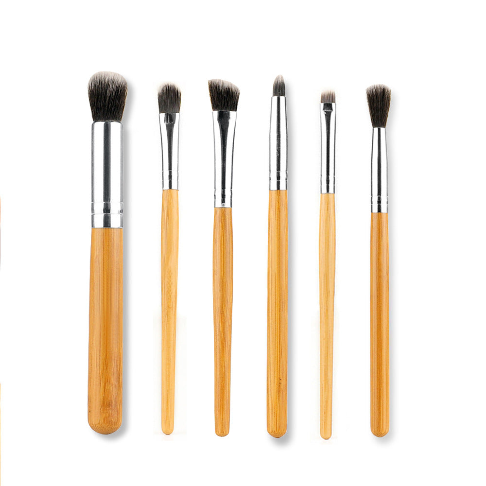 🌿✨ 11-Piece Bamboo Handle Makeup Brush Set 💄