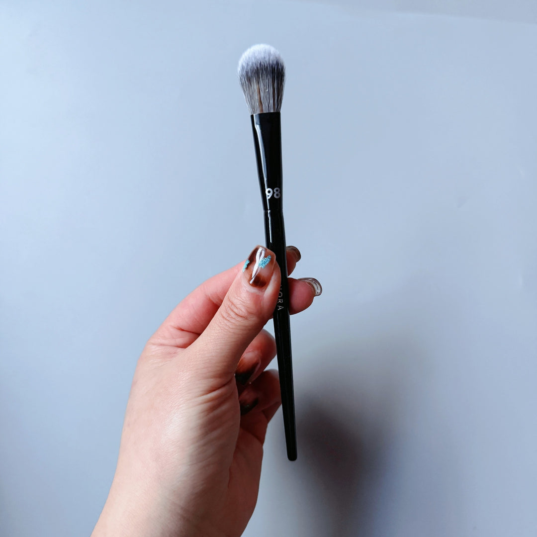 🌸 Lotus Series Double-Ended Makeup Brush – Foundation, Eyeshadow, Concealer & Blending Tool 💄✨