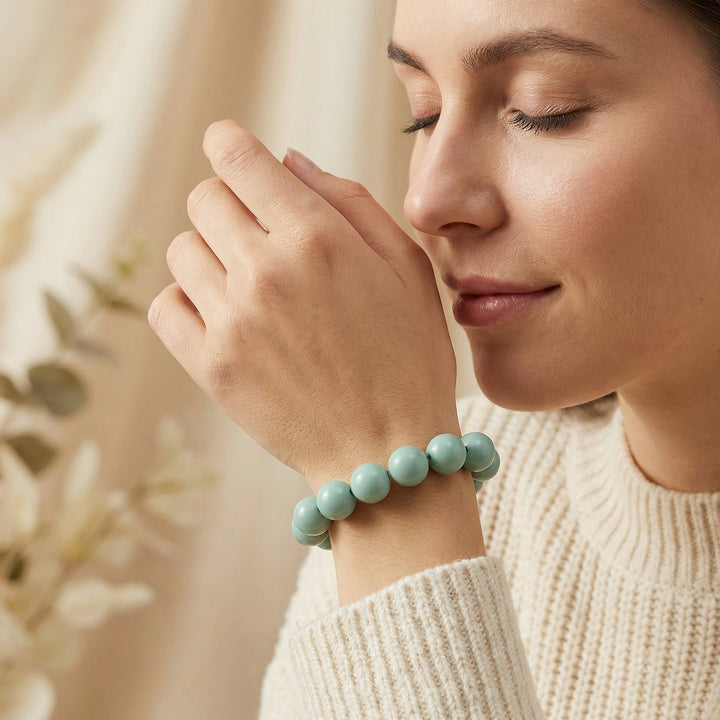 Chinese Herbal Bead Bracelet – Lightweight Traditional Wellness Jewelry