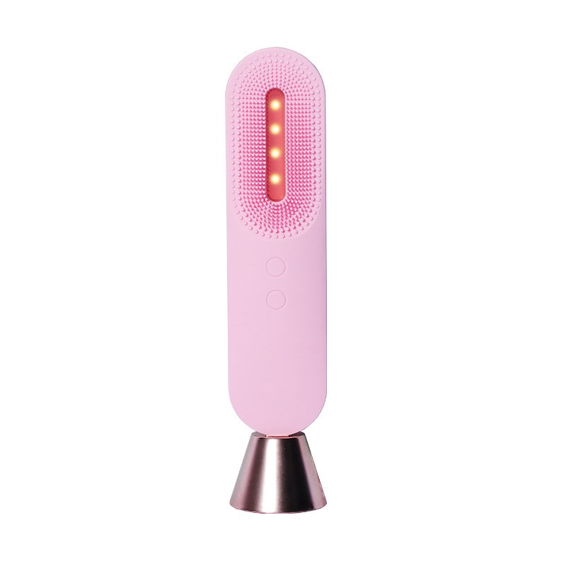 💖⚡ Electric Facial Cleansing Brush 3-in-1 | USB Rechargeable Silicone Face Cleanser