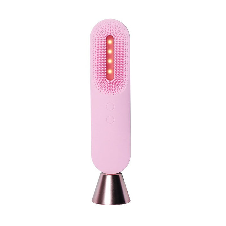 💖⚡ Electric Facial Cleansing Brush 3-in-1 | USB Rechargeable Silicone Face Cleanser