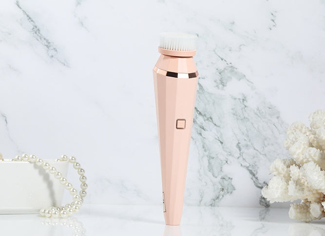 💖🌀 4-in-1 Electric Facial Cleansing Brush | USB Rechargeable Deep Clean Face Massager