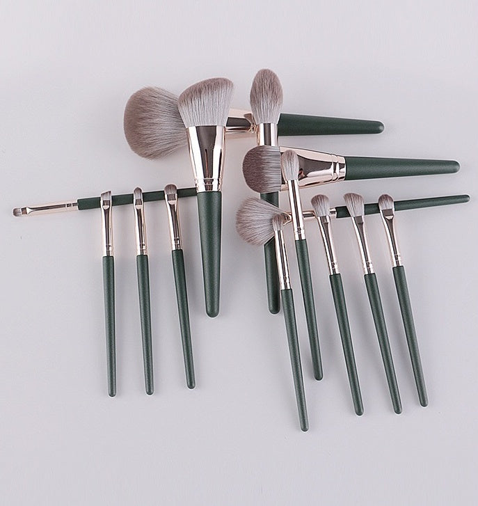 ✨ Super Soft Powder Makeup Brush Set (14-Piece) 💄