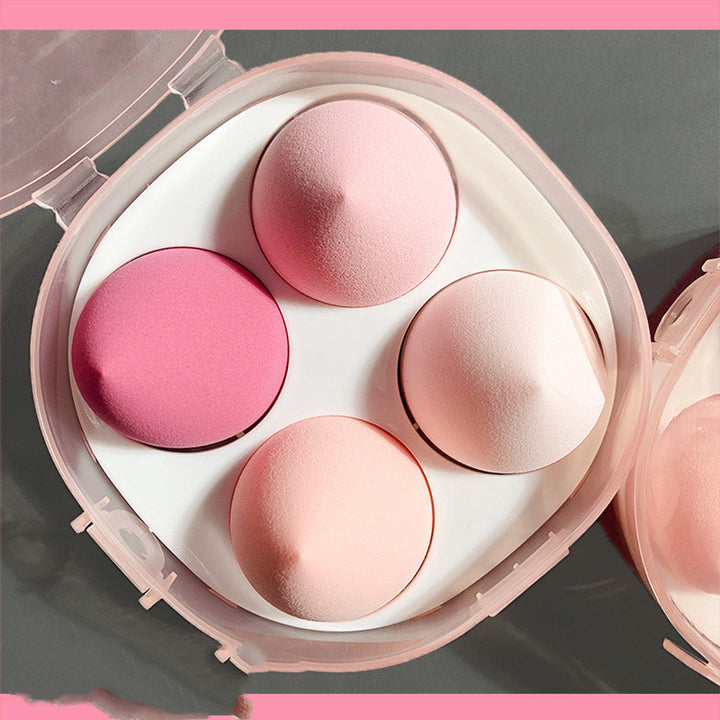 💧💄 Water Drop Air Cushion Puff | Super Soft Makeup Sponge Egg Set