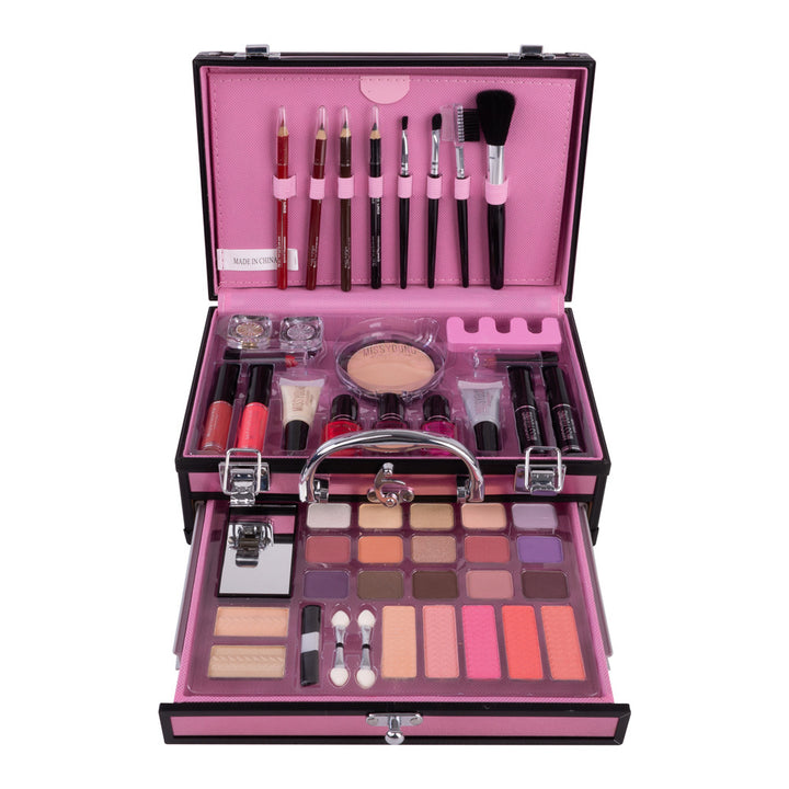 💖 Girls Facial Cosmetics Makeup Set with Nail Art Tools – All-in-One Beauty Kit ✨💅