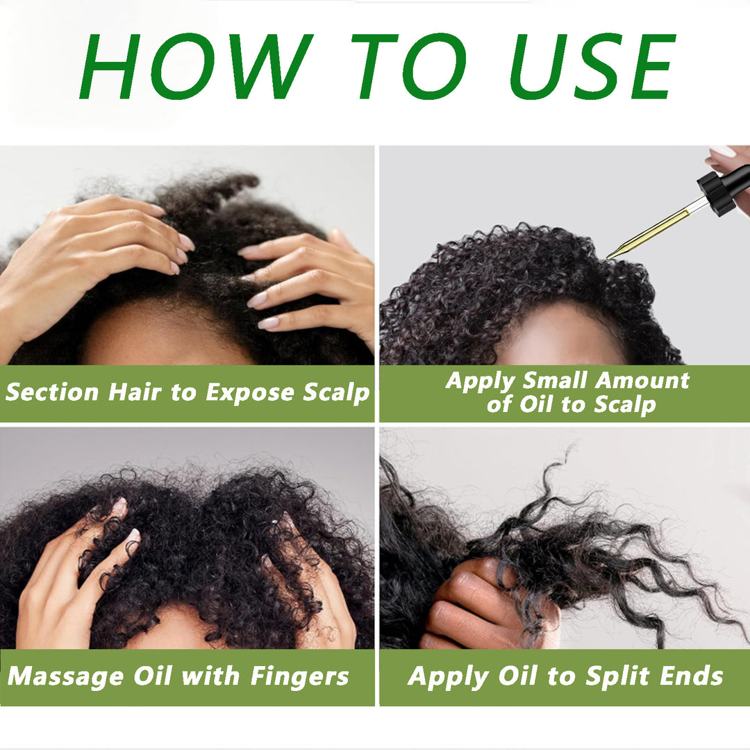 ✨ Rosemary Hair Care Essential Oil — Strengthening Hair Oil (60ml) 💆‍♀️🌿