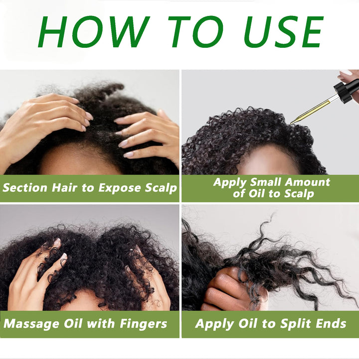 ✨ Rosemary Hair Care Essential Oil — Strengthening Hair Oil (60ml) 💆‍♀️🌿