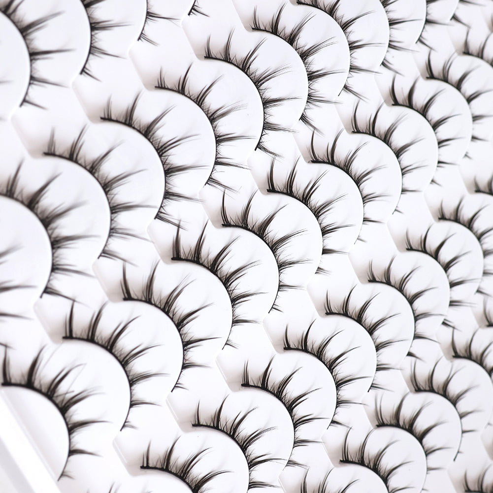 👁️✨ 3D False Eyelashes – Multi-Layered Realistic Soft & Comfortable Reusable Lashes