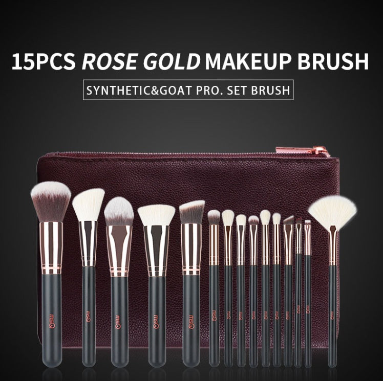 ✨ Rose Gold Makeup Brush — Elegant Beauty Tool 💄✨