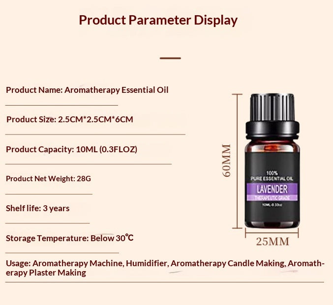 ✨ Water-Soluble Plant Aroma Essential Oil Kit — 6PCS Set (10ml Each) 🌿💧