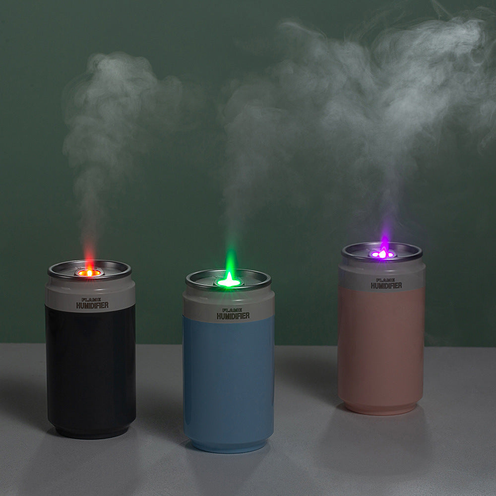 🔥💧 Cold Flame Humidifier | USB Mini Wireless Aroma Mist Diffuser 🌈✨