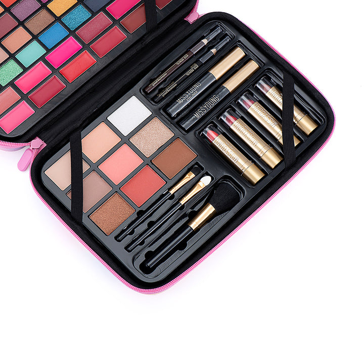 ✨ All-in-One Makeup Set – Lipstick, Lip Glaze, Eyeshadow, Highlighter & Beauty Kit ✨