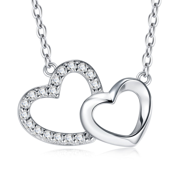 Luxury Minimalist Moissanite Pendant Necklace – Gold-Plated S925 Silver