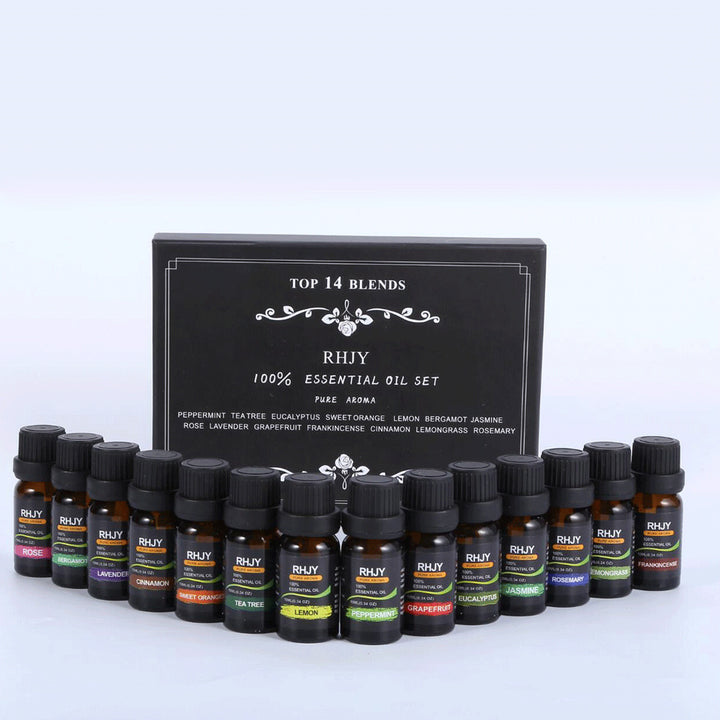 🌿 High Quality Essential Oil Set Combination (14 × 10ml)