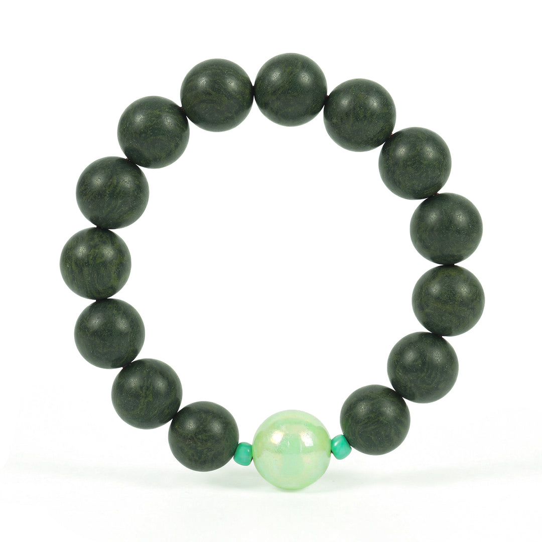 Chinese Herbal Bead Bracelet – Lightweight Traditional Wellness Jewelry