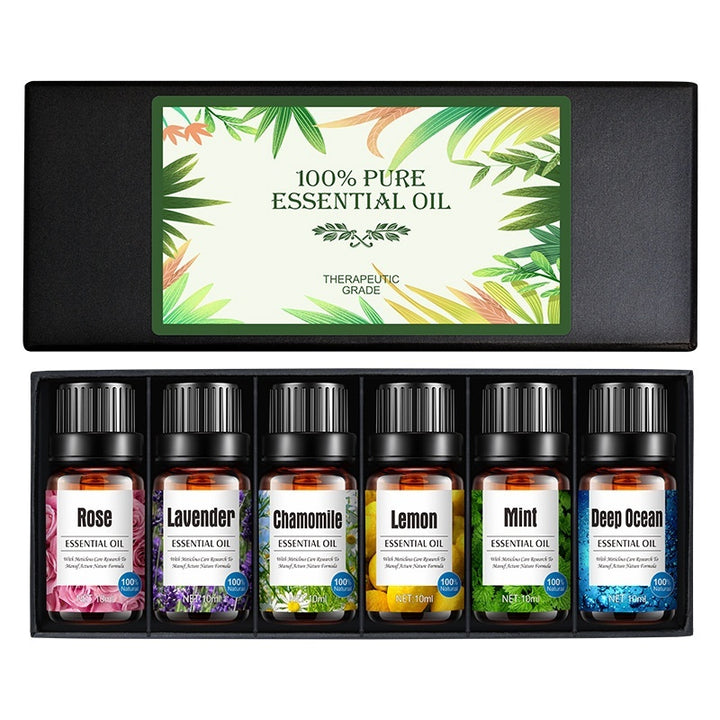 ✨ Water-Soluble Lavender Plant Aromatherapy Oil Set — Humidifier Essential Oils (8 Bottles) 🌿💧💜