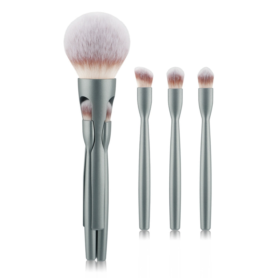 🖌️ 4-in-1 Magnetic Makeup Brush – Multi-Function Tool for Powder & Eyeshadow ✨