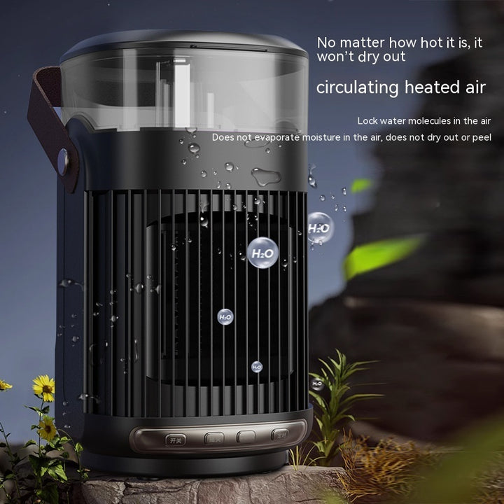 🔥💧 2-in-1 Portable Heater & Humidifier | Warm Air Blower for Home & Office 🏠