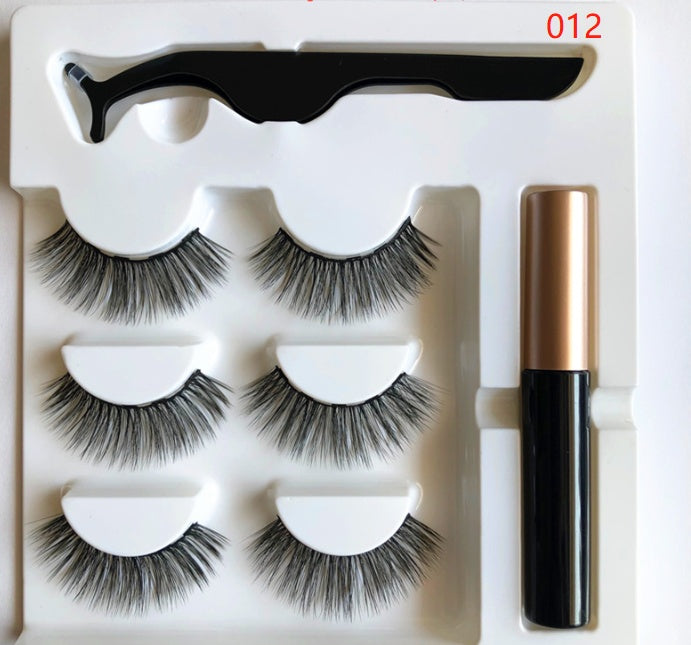 🧲👁️ Magnetic False Eyelashes – Handmade High-Grade Fiber Lash Set