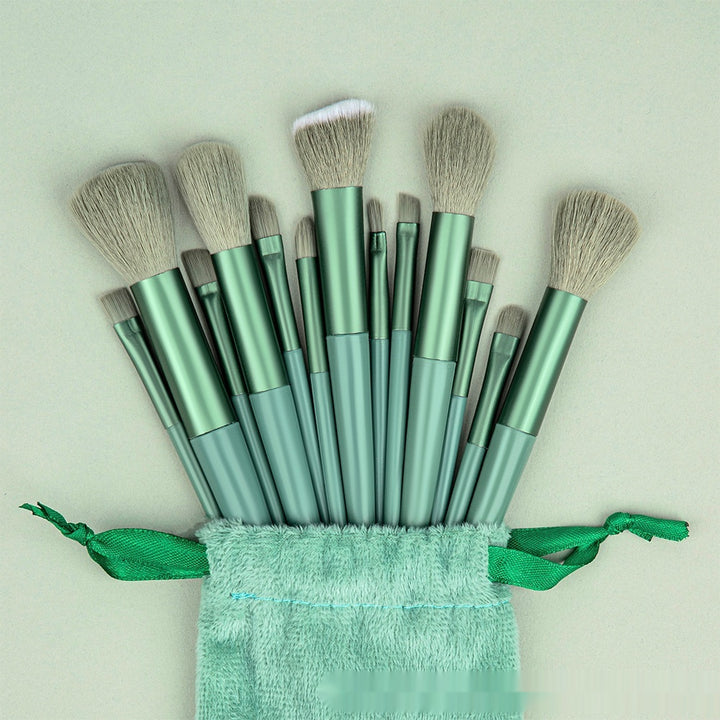 ✨ Portable Complete Makeup Brush Set — Multi-Color Beauty Tools Kit 💄
