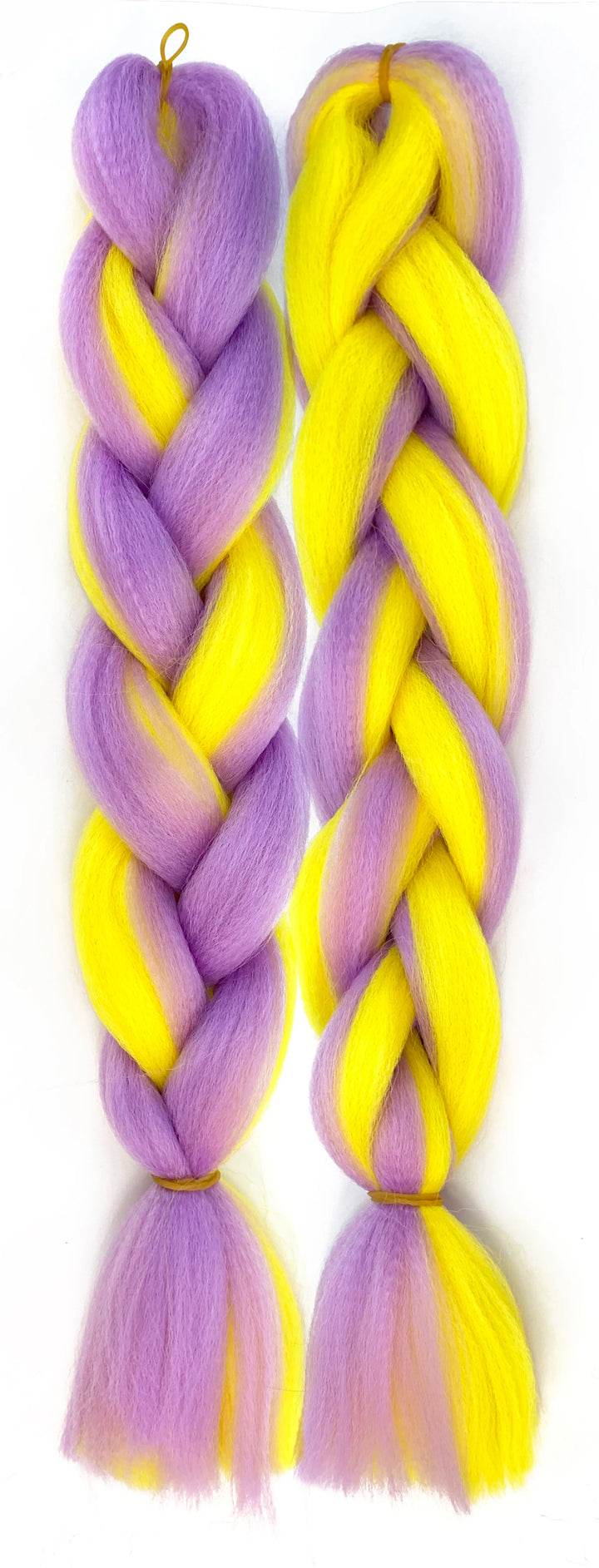 Mixed Color Jumbo Braiding Hair 24 Inch – Pre-Stretched Synthetic Extensions for Long Braids