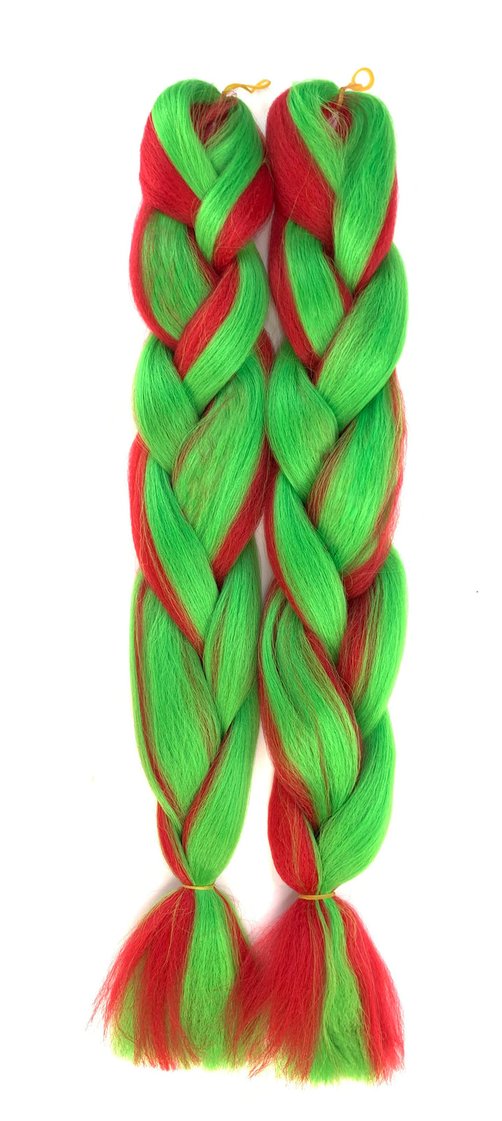 Mixed Color Jumbo Braiding Hair 24 Inch – Pre-Stretched Synthetic Extensions for Long Braids