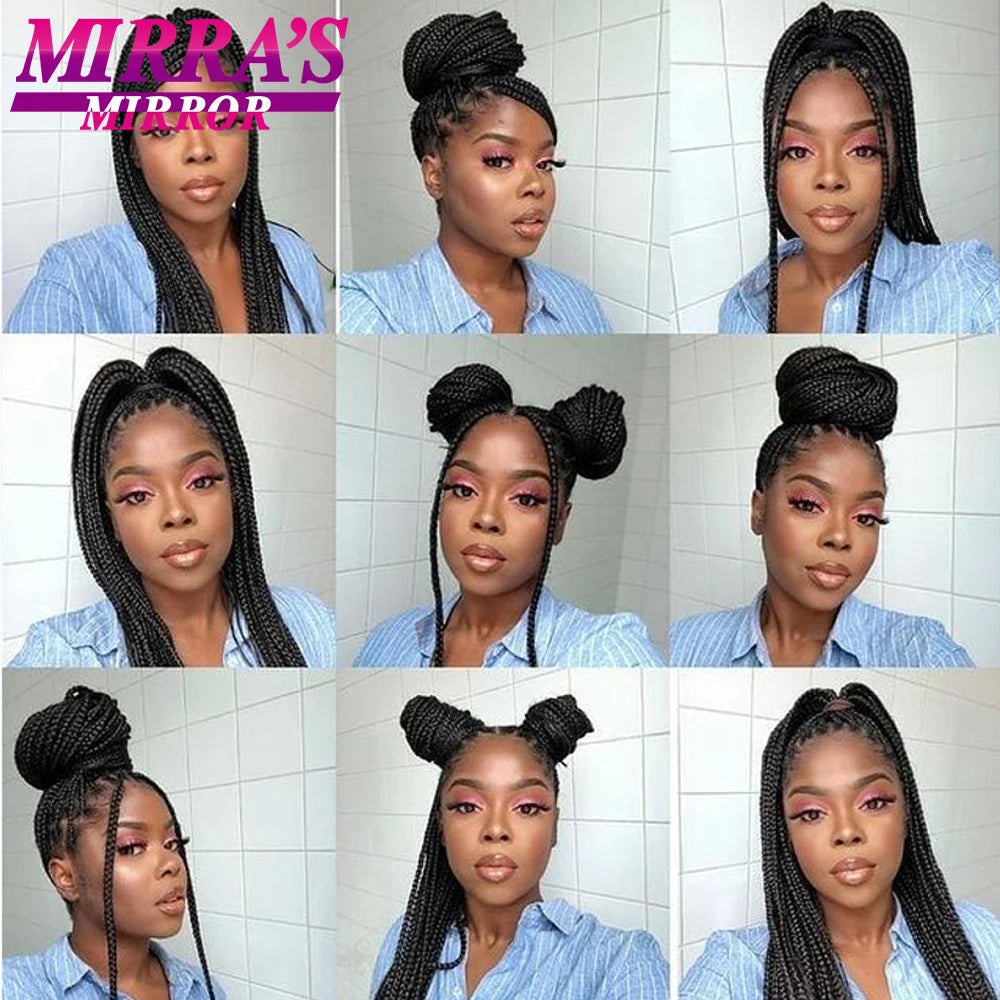 6 Packs 24 Inch Ombre Jumbo Braiding Hair – High-Temperature Synthetic Extensions for Twist & Crochet Braids