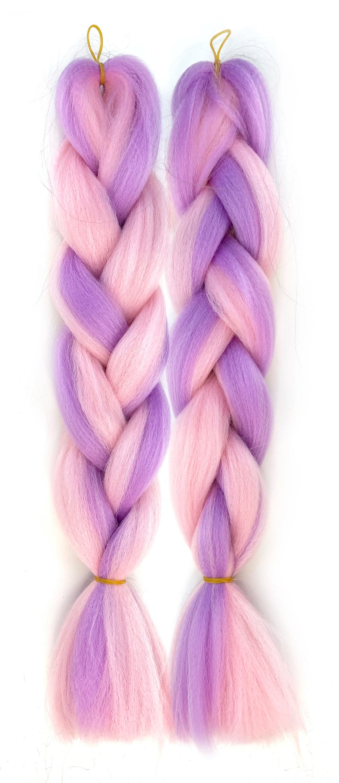 Mixed Color Jumbo Braiding Hair 24 Inch – Pre-Stretched Synthetic Extensions for Long Braids