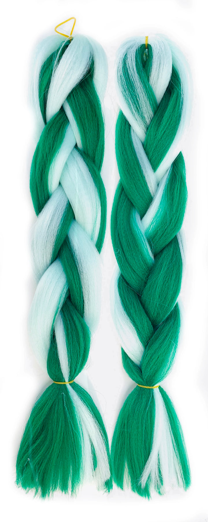 Mixed Color Jumbo Braiding Hair 24 Inch – Pre-Stretched Synthetic Extensions for Long Braids