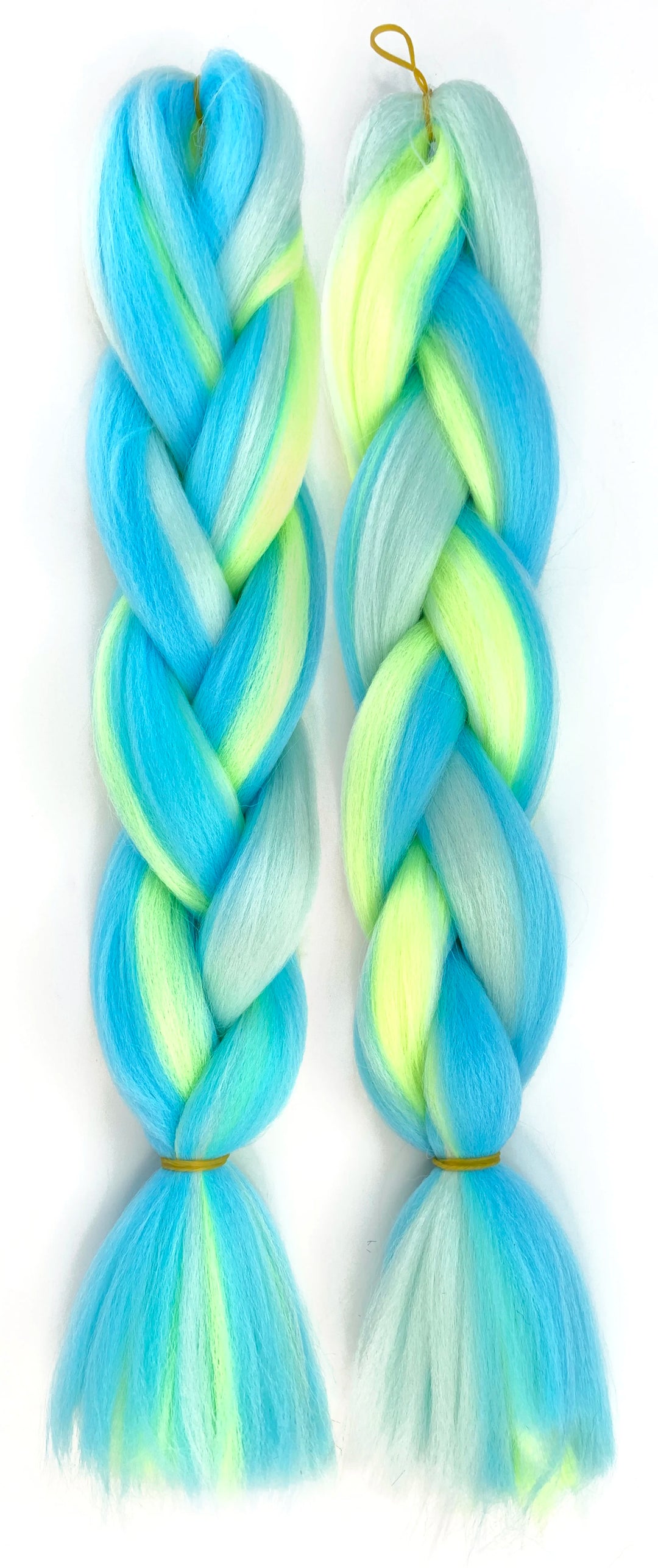 Mixed Color Jumbo Braiding Hair 24 Inch – Pre-Stretched Synthetic Extensions for Long Braids