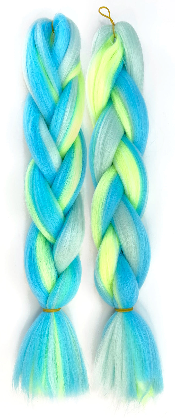 Mixed Color Jumbo Braiding Hair 24 Inch – Pre-Stretched Synthetic Extensions for Long Braids