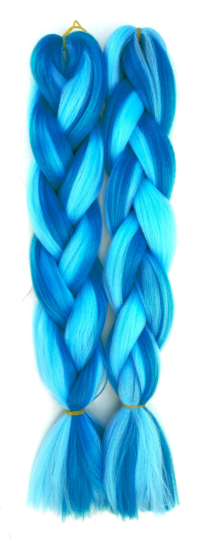 Mixed Color Jumbo Braiding Hair 24 Inch – Pre-Stretched Synthetic Extensions for Long Braids