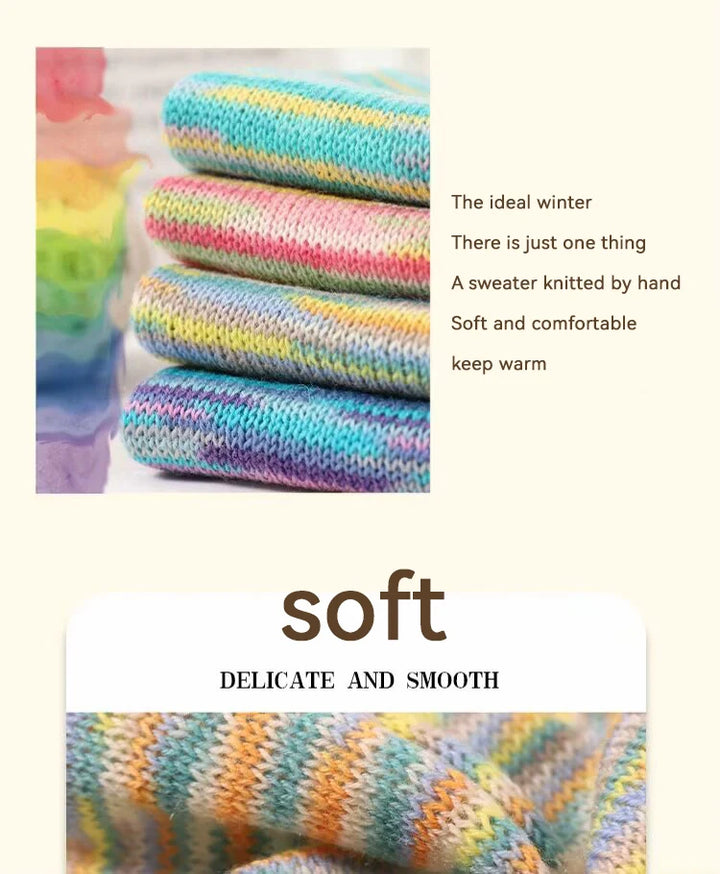 300g Premium Gradient Fine Wool Yarn – Soft Knitting & Crochet Yarn for Sweaters, Scarves, Hats & Shawls (DIY Craft Yarn Balls)