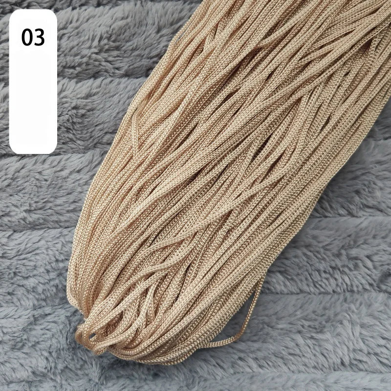 210g Ice Silk Shiny Yarn – Lightweight Summer Crochet Yarn for Sun Hats, Bags, Cushions & DIY Crafts