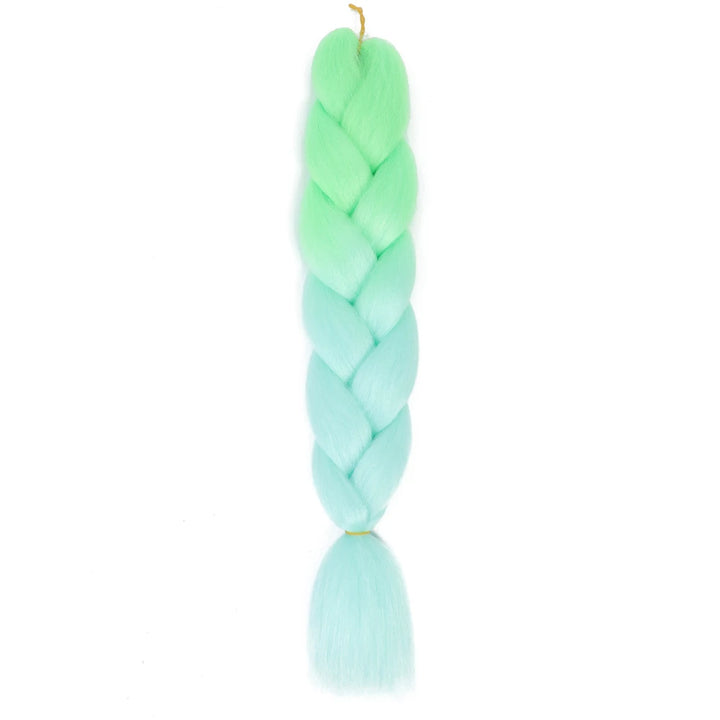 24 Inch Jumbo Braids Extensions – Synthetic Afro Ombre Kanekalon Hair for Children