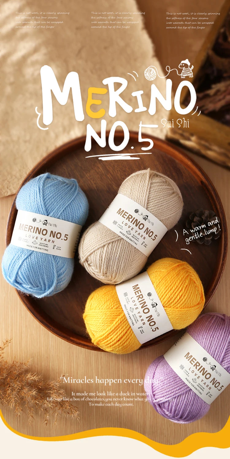 400g Alpaca Wool Blend Yarn Set (4 Pieces) – 245 Stick-Needle Medium-Thick Yarn for Sweaters, Coats, Scarves & DIY Crafts
