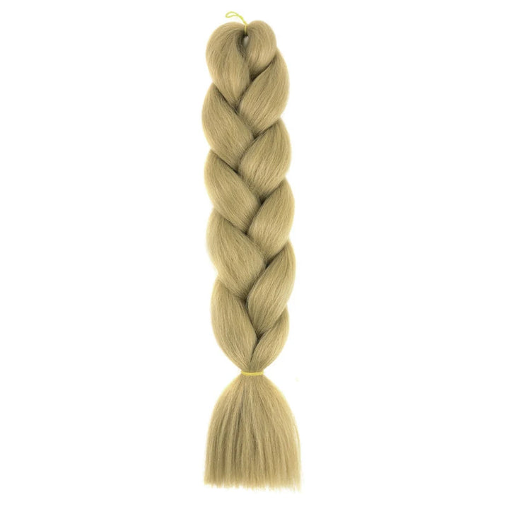 24 Inch Jumbo Braids Extensions – Synthetic Afro Ombre Kanekalon Braiding Hair for Children 22