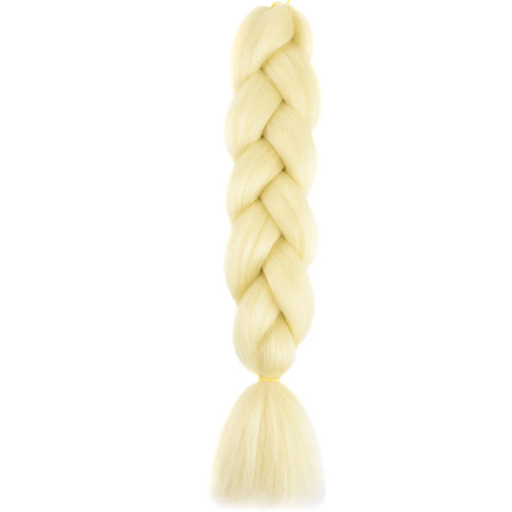 24 Inch Jumbo Braids Extensions – Synthetic Afro Ombre Kanekalon Braiding Hair for Children 22