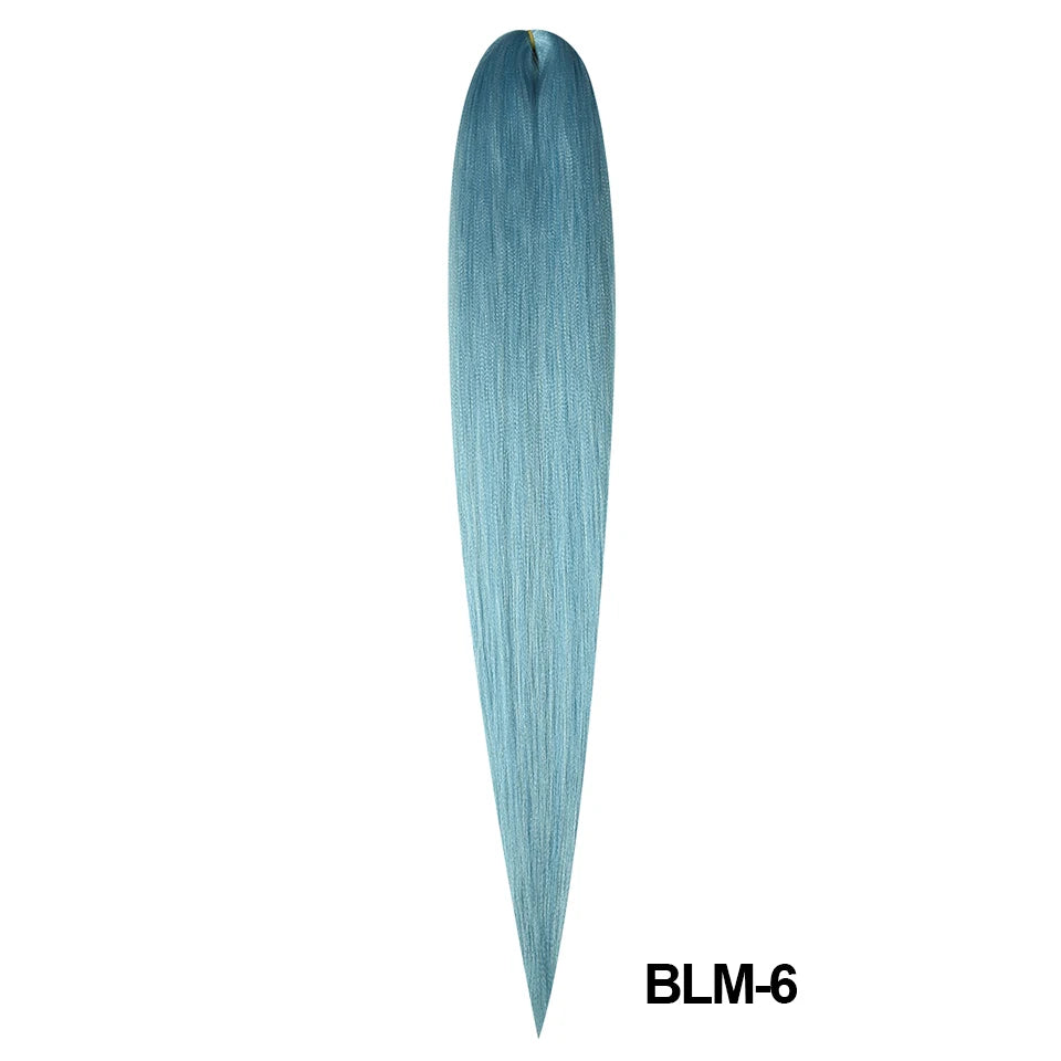 Synthetic Kanekalon Jumbo Braiding Hair – New Ice Blue & Pink Twist Series