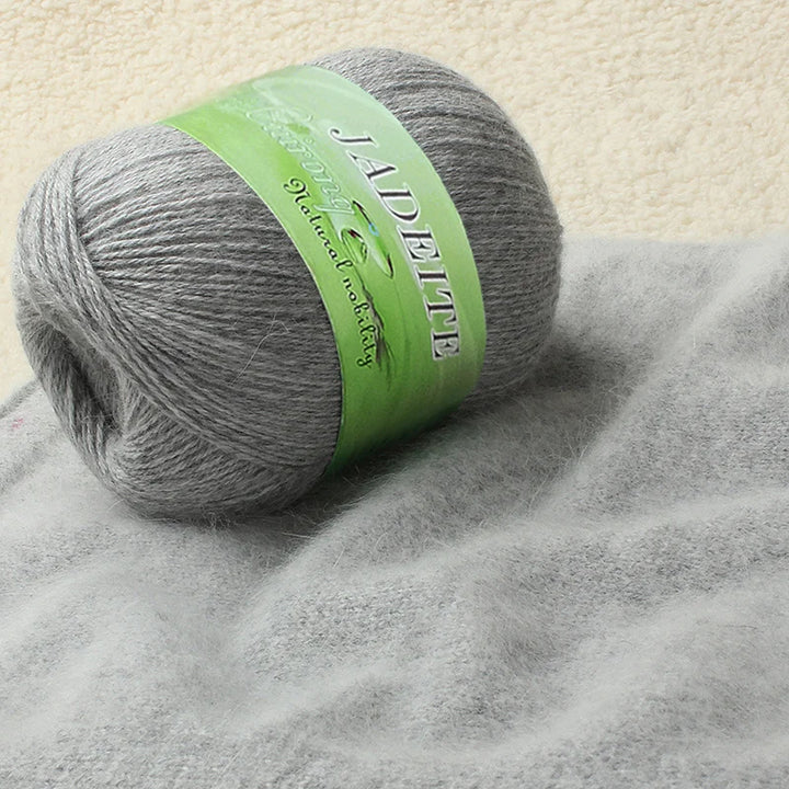 400g Luxury Cashmere Yarn Set (8 Pieces) – Combed Goat Wool for Sweaters, Scarves, Pants & Winter Knitwear