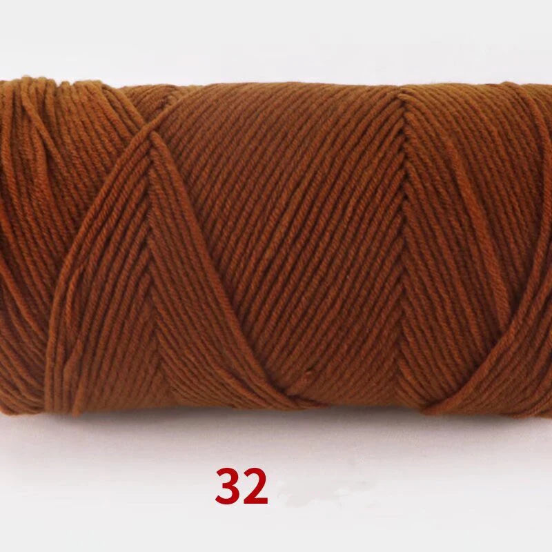 200g Soft Medium-Thick Yarn – Cozy Hand-Knitting Yarn for Sweaters, Scarves, Hats & DIY Crafts