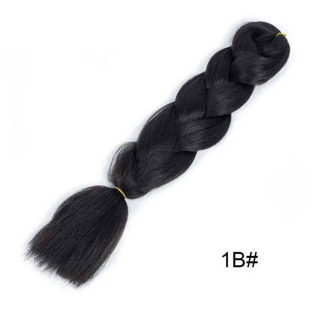 Ombre Synthetic Twist Braiding Hair – Jumbo Kanekalon Hair Extensions for Braids