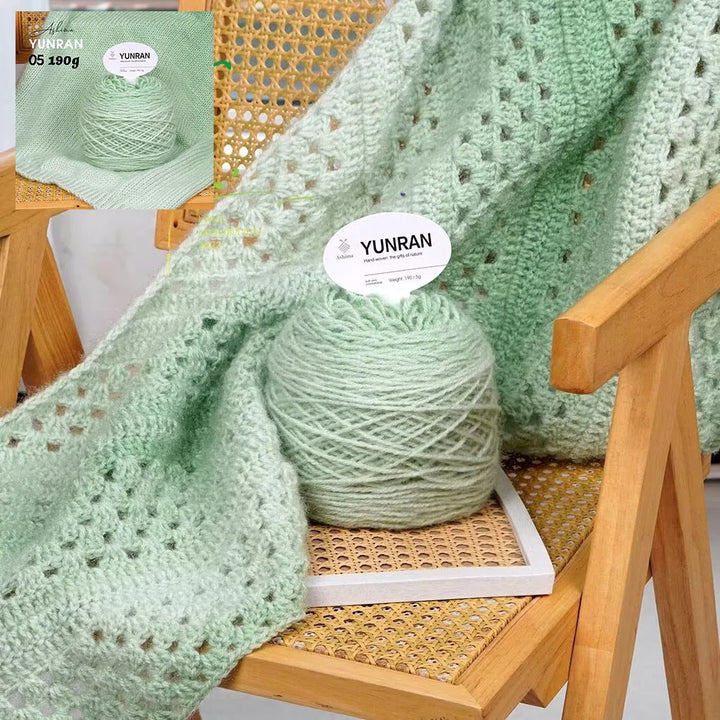 190g Gradient Dyed Medium-Thick Yarn – Soft Knitting Yarn for Sweaters, Shawls, Scarves & DIY Crafts