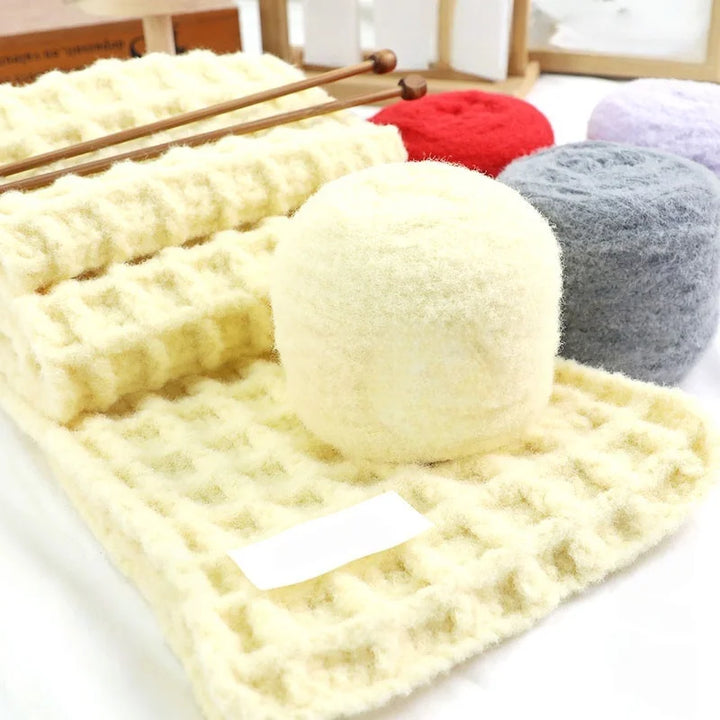 400g Soft Warm Knitting Yarn (4 Pack) – Medium Thick Yarn for Sweaters, Scarves, Hats & DIY Crafts