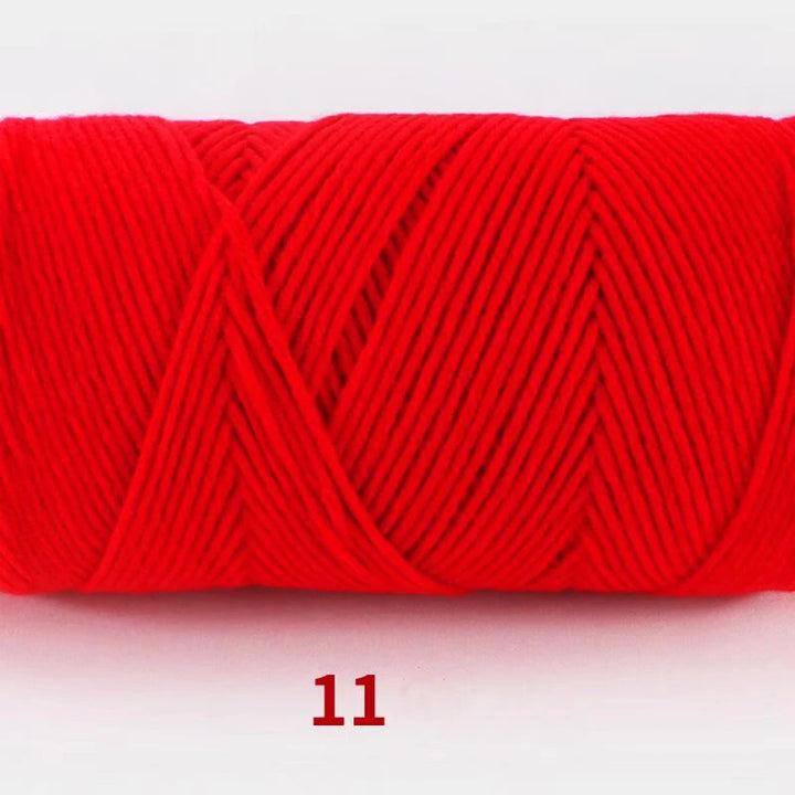 200g Soft Medium-Thick Yarn – Cozy Hand-Knitting Yarn for Sweaters, Scarves, Hats & DIY Crafts