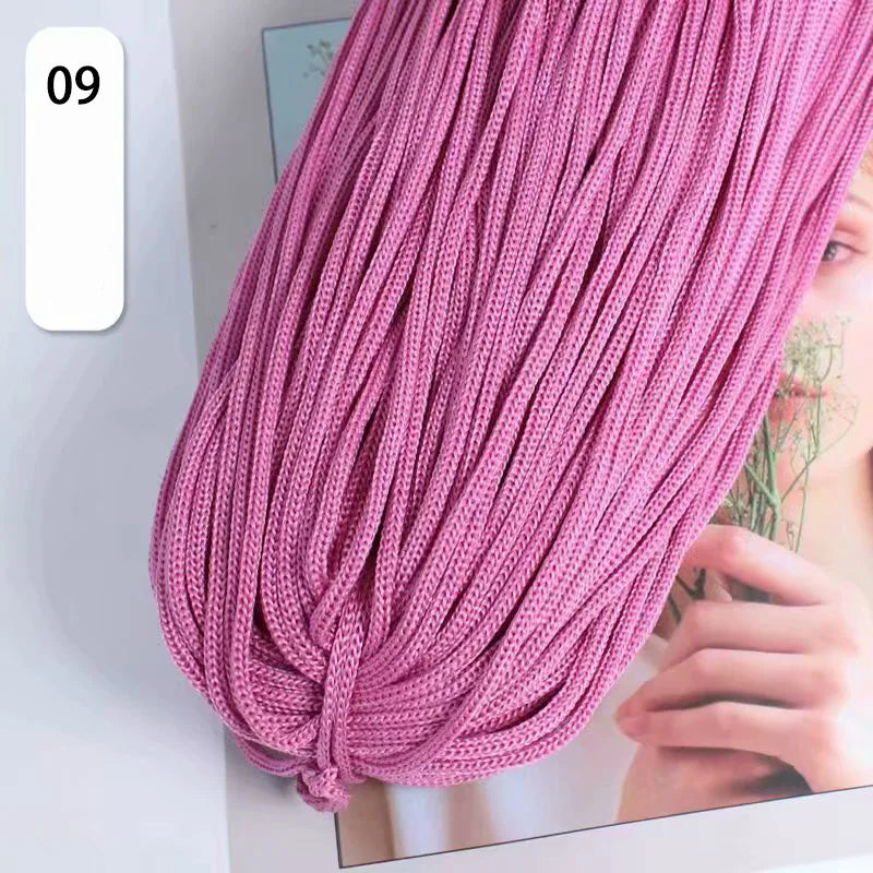 210g Ice Silk Shiny Yarn – Lightweight Summer Crochet Yarn for Sun Hats, Bags, Cushions & DIY Crafts